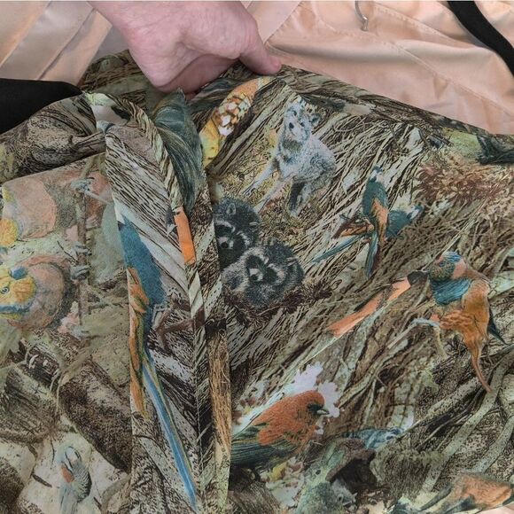 SUNNY girl maxi dress size small chiffon animal print nwt modcloth - Picture 2 of 6